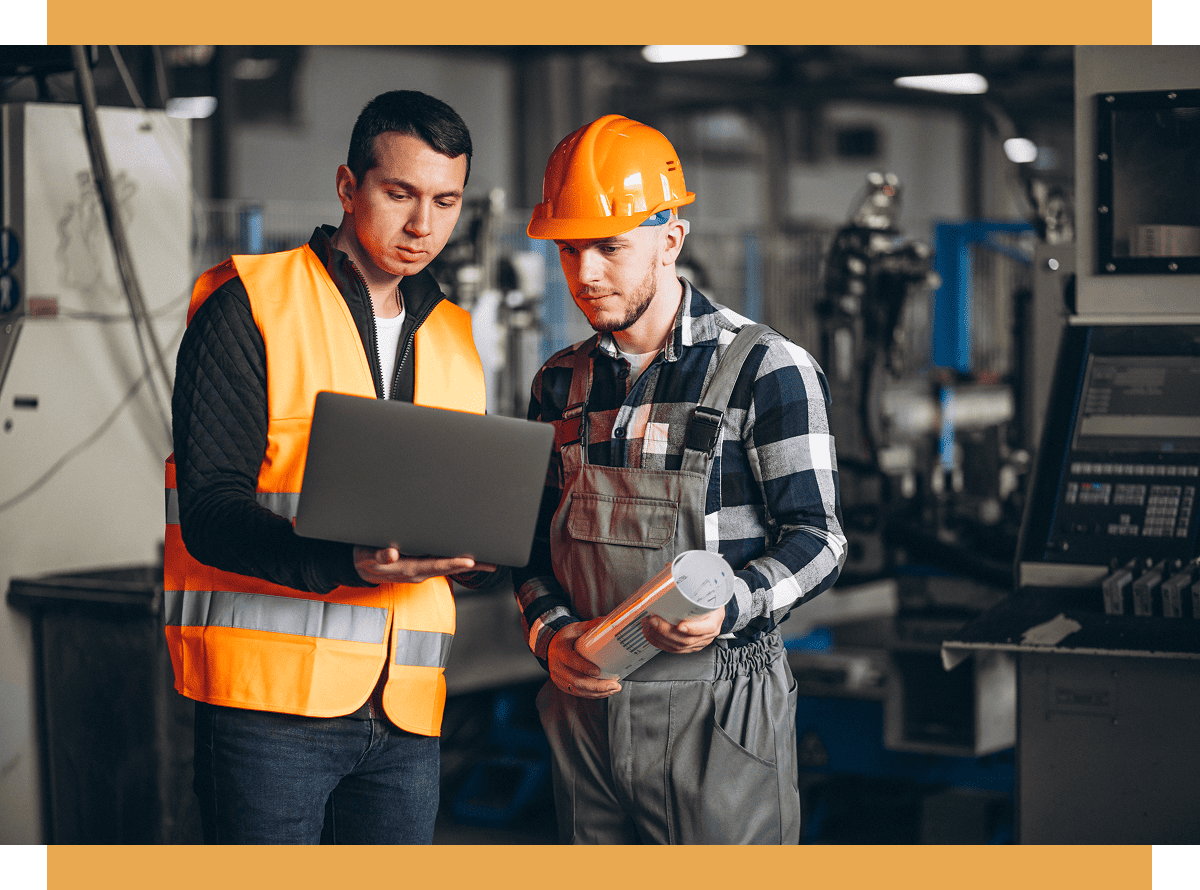 people in warehouse